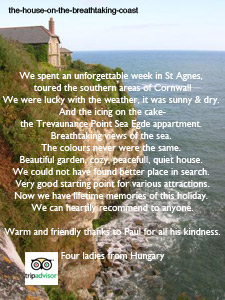 holiday apartment st agnes cornwall